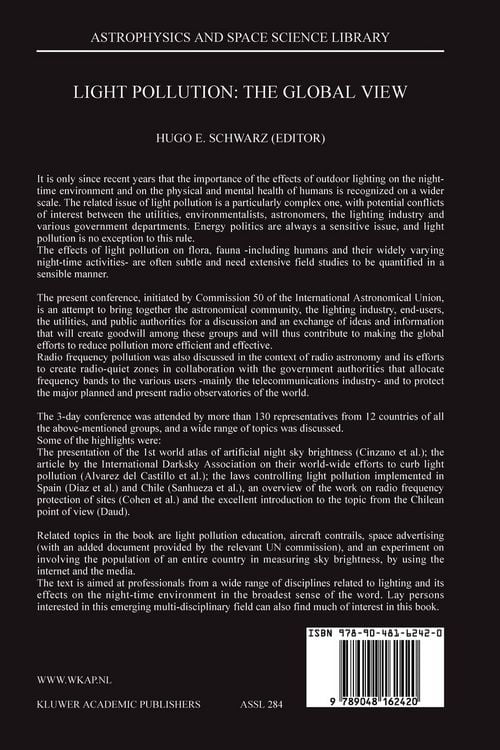 Produktbild: Light Pollution: The Global View