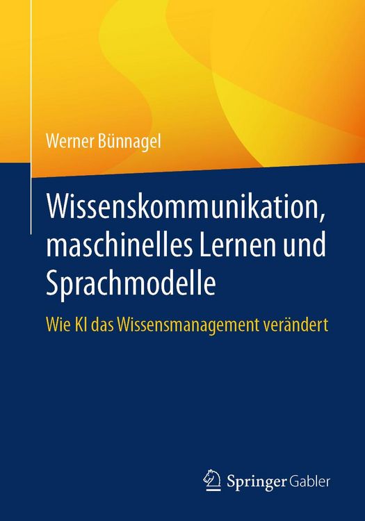 Produktbild: Wissenskommunikation, maschinelles Lernen und Sprachmodelle