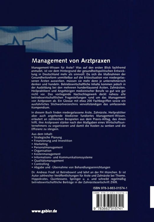 Produktbild: Management von Arztpraxen