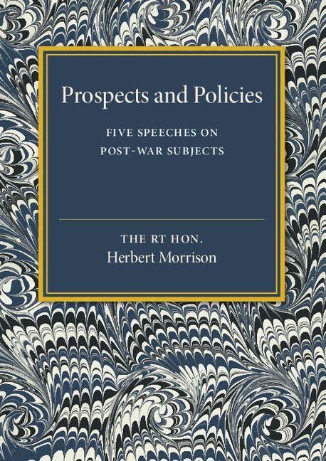 Produktbild: Prospects and Policies