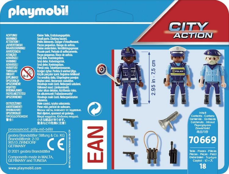 PLAYMOBIL® 70669 Figurenset Polizei