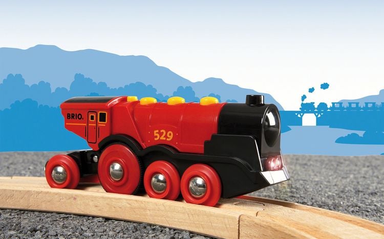 Produktbild: Brio Rote Lola Batterielok