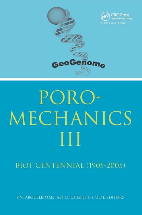 Produktbild: Poromechanics III - Biot Centennial (1905-2005)