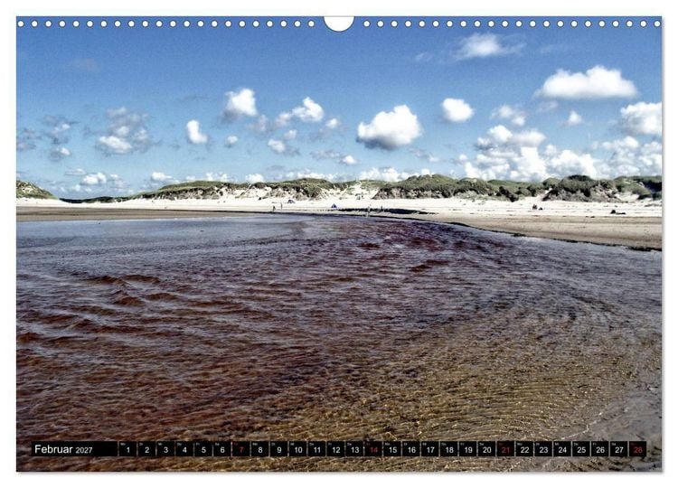 Produktbild: J&uuml;tland in D&auml;nemark - Von Henne Strand bis Blavand (Wandkalender 2027 DIN A3 quer), CALVENDO Monatskalender