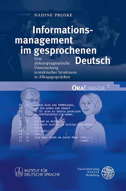 Produktbild: Informationsmanagement im gesprochenen Deutsch