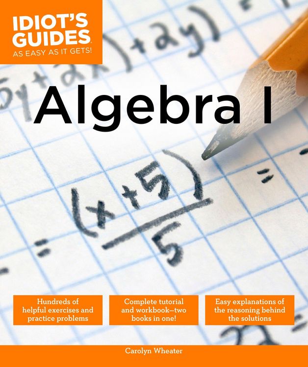Produktbild: IDIOTS GUIDES ALGEBRA I