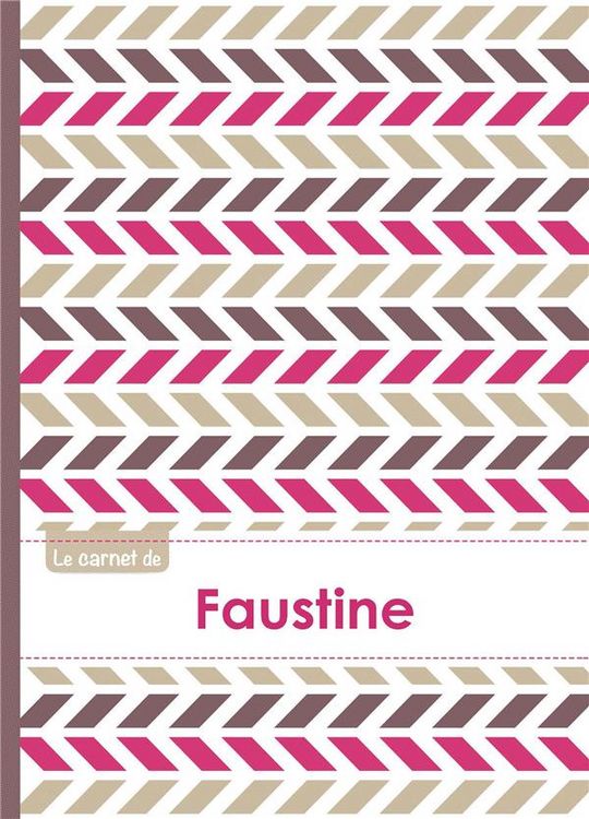 Produktbild: Le carnet de faustine lignes,