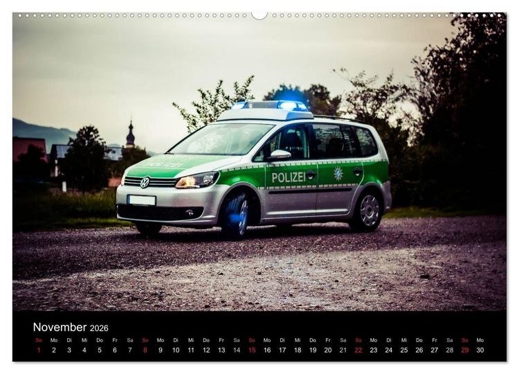 Produktbild: Einsatzfahrzeuge - Bayern (Wandkalender 2026 DIN A2 quer), CALVENDO Monatskalender