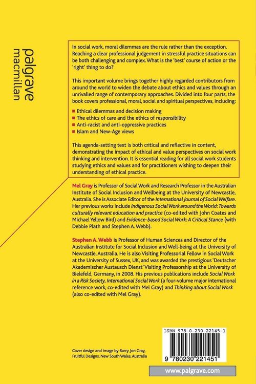 Produktbild: Ethics and Value Perspectives in Social Work