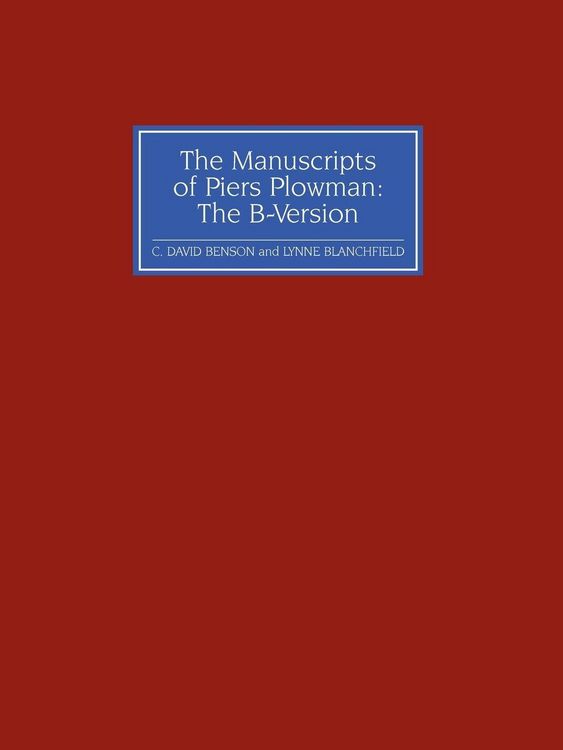 Produktbild: The Manuscripts of Piers Plowman