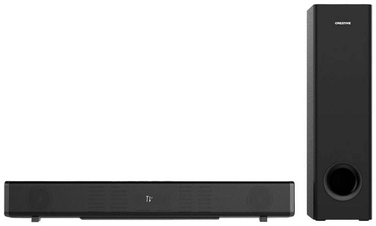 Produktbild: CREATIVE Stage 360, 2.1 Soundbar, Bluetooth 5.0, HDMI ARC, Optical-In, Dolby Atmos, 240W