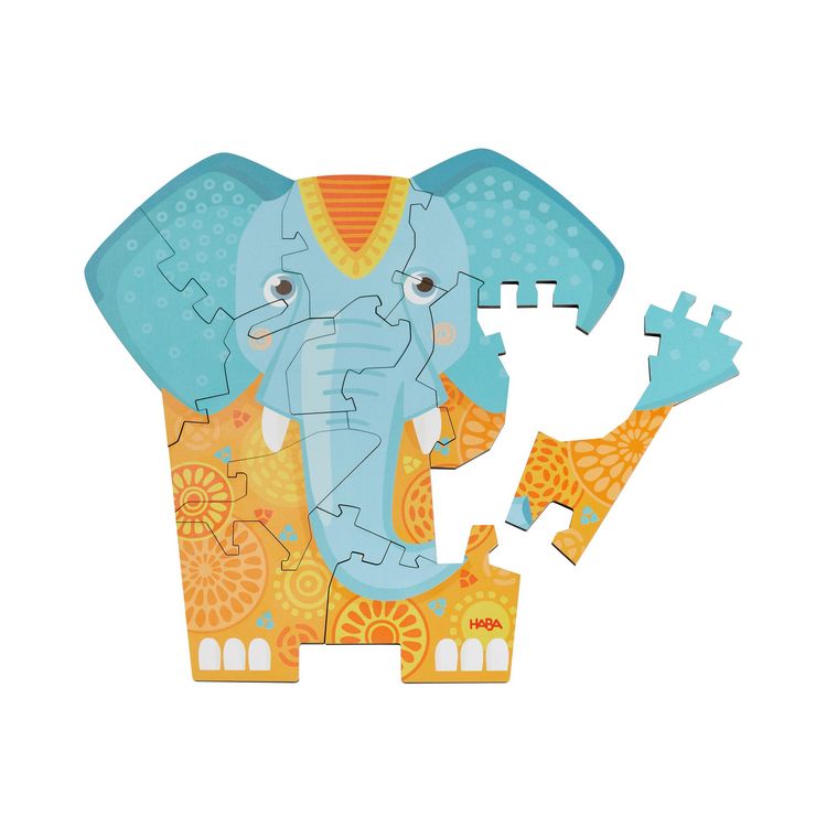 Produktbild: Puzzle 2in1 Elefant