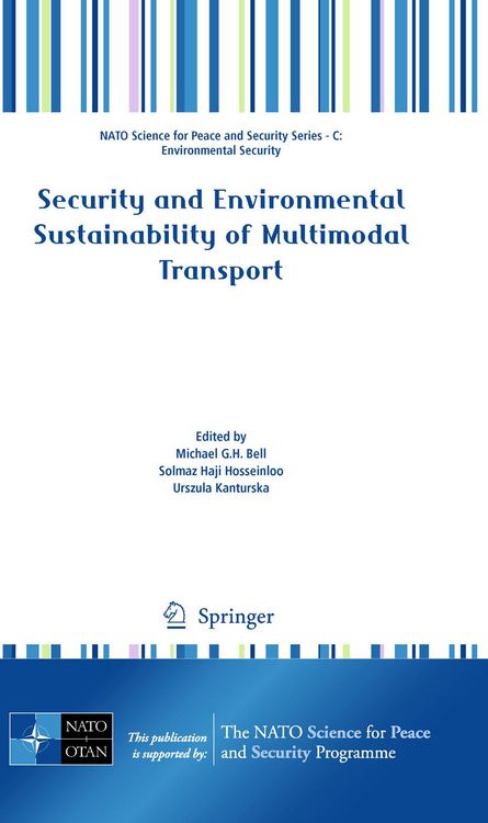 Produktbild: Security and Environmental Sustainability of Multimodal Transport