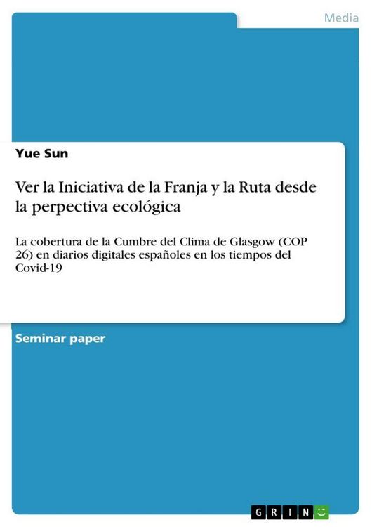 Produktbild: Ver la Iniciativa de la Franja y la Ruta desde la perpectiva ecol&oacute;gica