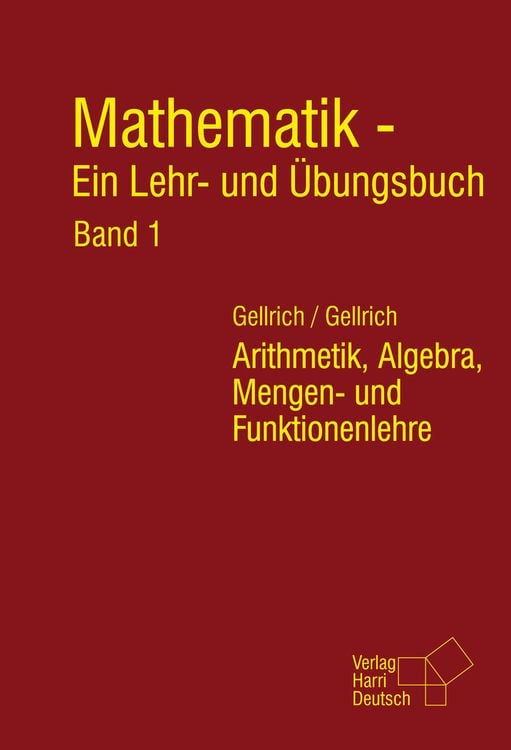 Produktbild: Mathematik - Ein Lehr- und Übungsbuch 1