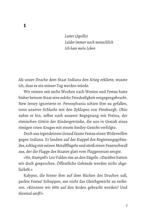 Produktbild: Die Abenteuer des Apollo 2: Die dunkle Prophezeiung