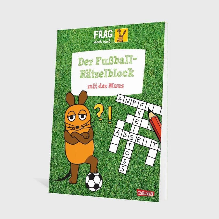 Produktbild: Frag doch mal ... die Maus: Der Fu&szlig;ball-R&auml;tselblock mit der Maus