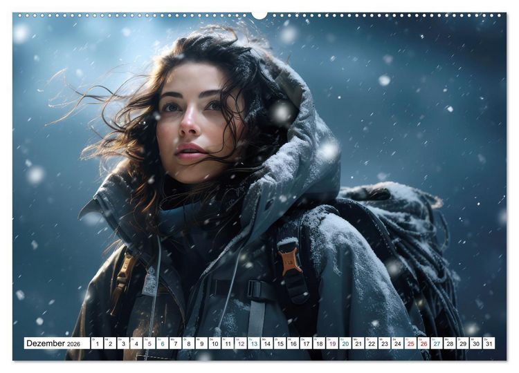 Produktbild: Imposante Bergwelt (hochwertiger Premium Wandkalender 2026 DIN A2 quer), Kunstdruck in Hochglanz