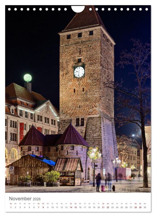 Produktbild: N&uuml;rnberg (Wandkalender 2026 DIN A4 hoch), CALVENDO Monatskalender