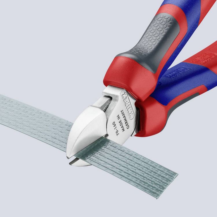 Produktbild: Knipex 70 05 160 Werkstatt Seitenschneider mit Facette 160mm