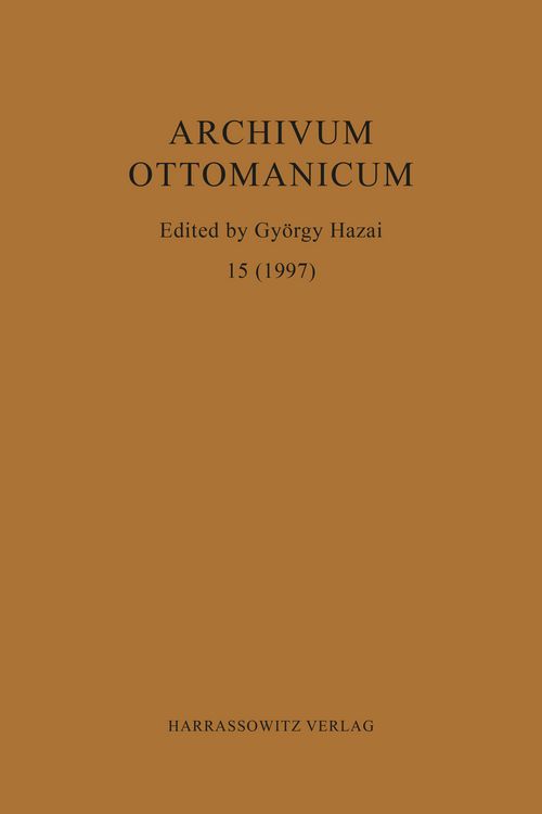 Produktbild: Archivum Ottomanicum 15 (1997)