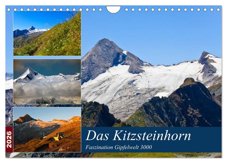Produktbild: Das Kitzsteinhorn (Wandkalender 2026 DIN A4 quer), CALVENDO Monatskalender