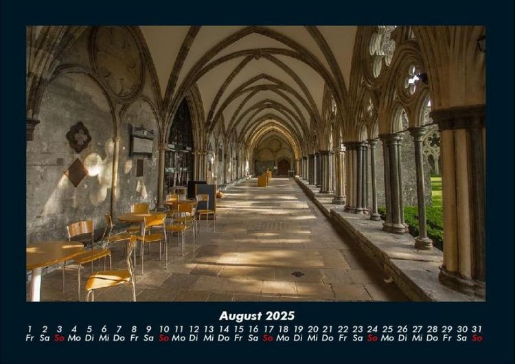 Produktbild: Religi&ouml;se Architektur 2025 Fotokalender DIN A4