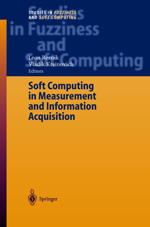 Produktbild: Soft Computing in Measurement and Information Acquisition
