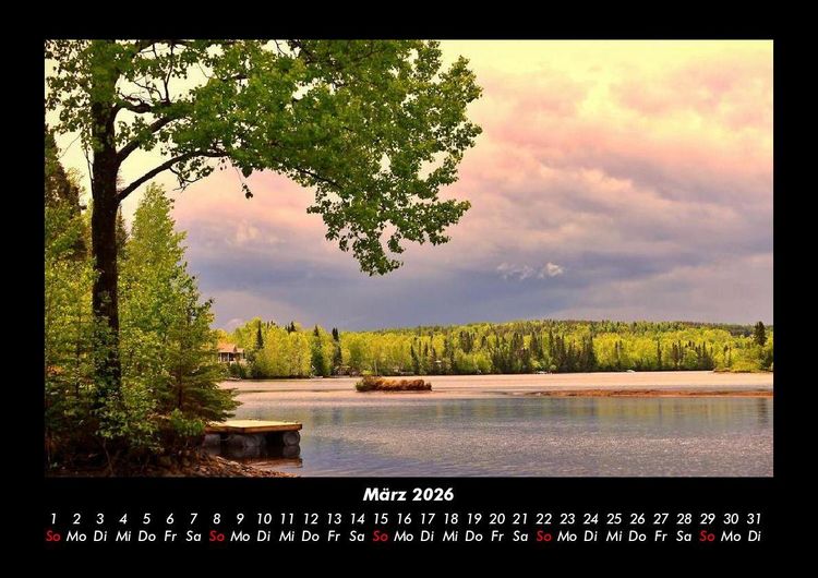 Produktbild: Seeblick 2026 Fotokalender DIN A3