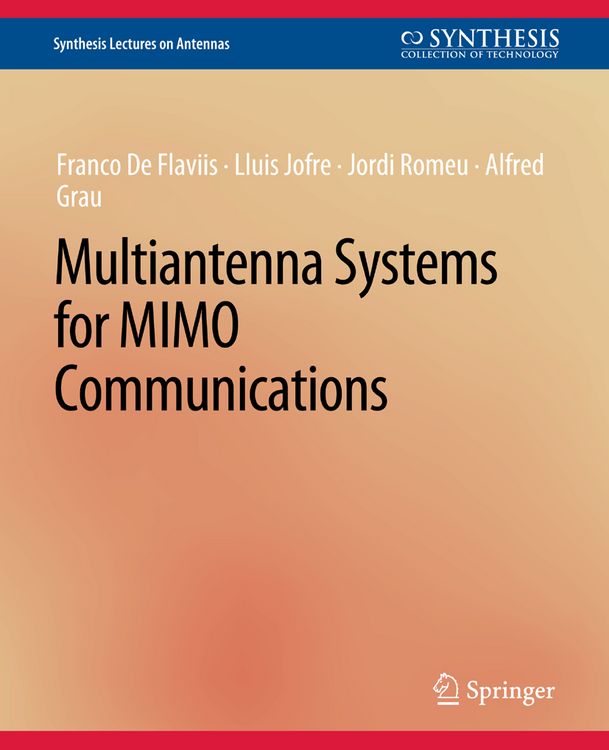 Produktbild: Multiantenna Systems for MIMO Communications