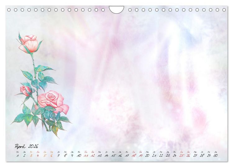 Produktbild: Liebe wird im Herzen geboren (Wandkalender 2026 DIN A4 quer), CALVENDO Monatskalender