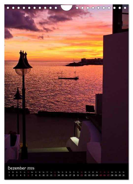 Produktbild: Lanzarote (Wandkalender 2026 DIN A4 hoch), CALVENDO Monatskalender
