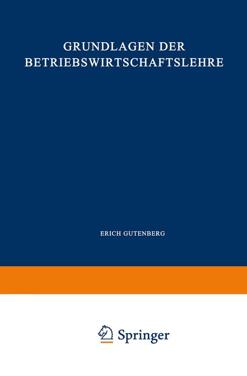 Produktbild: Grundlagen der Betriebswirtschaftslehre