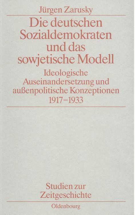 Produktbild: Die deutschen Sozialdemokraten und das sowjetische Modell