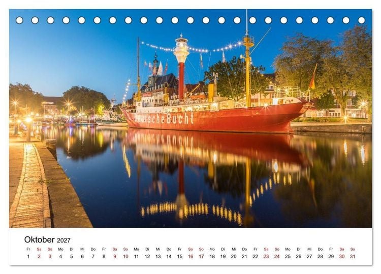 Produktbild: So Sch&ouml;n ist Norddeutschland (Tischkalender 2027 DIN A5 quer), CALVENDO Monatskalender