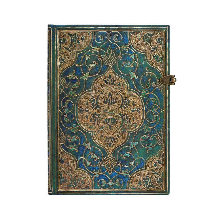 Produktbild: Hardcover Notizbuch Chroniken in T&uuml;rkis, Midi, Liniert