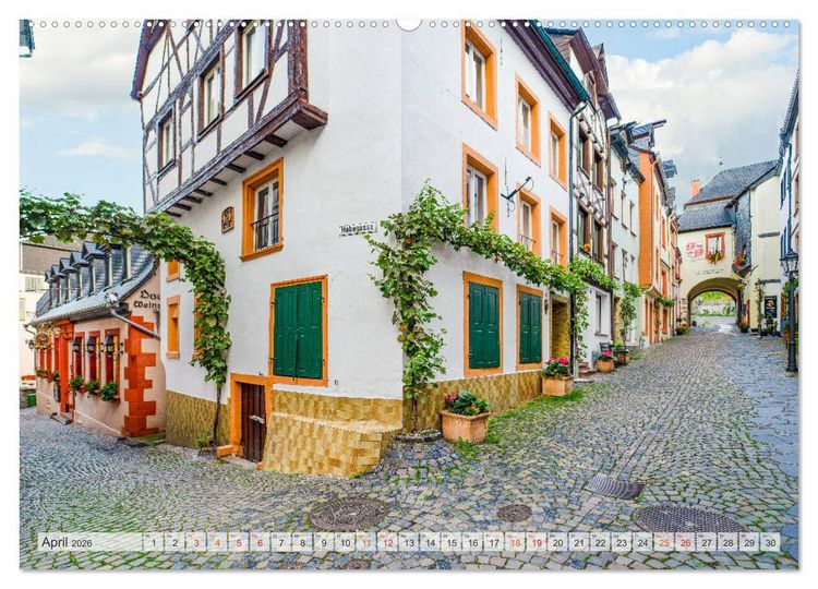 Produktbild: Bernkastel Kues Impressionen (hochwertiger Premium Wandkalender 2026 DIN A2 quer), Kunstdruck in Hochglanz