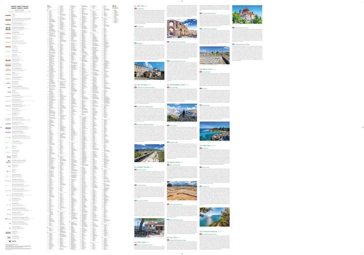 Produktbild: Freytag & berndt Stra&szlig;enkarte Chalkidiki - Thassos - Olymp 1:150.000