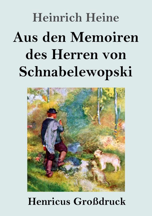 Produktbild: Aus den Memoiren des Herren von Schnabelewopski (Gro&szlig;druck)