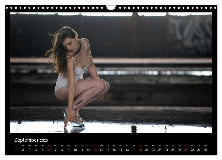 Produktbild: Outdoor Aktkalender 2026 (Wandkalender 2026 DIN A3 quer), CALVENDO Monatskalender
