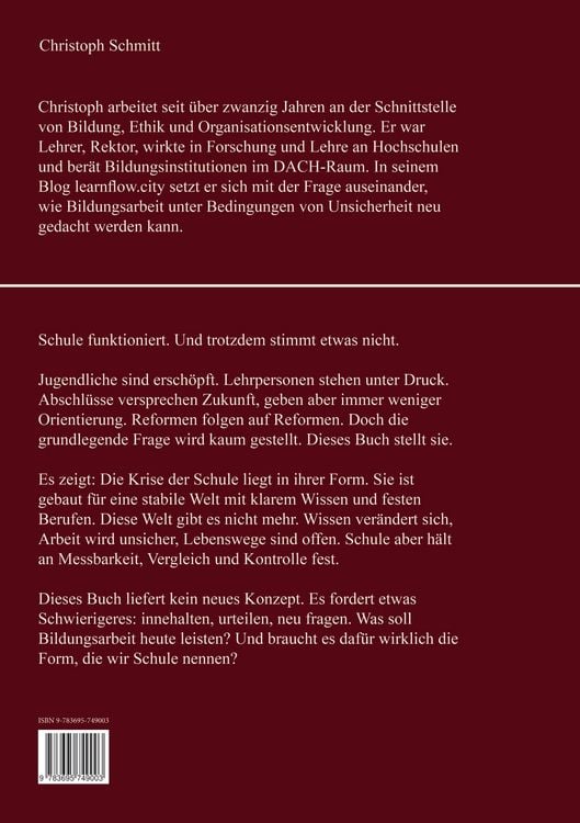 Produktbild: Schulschluss