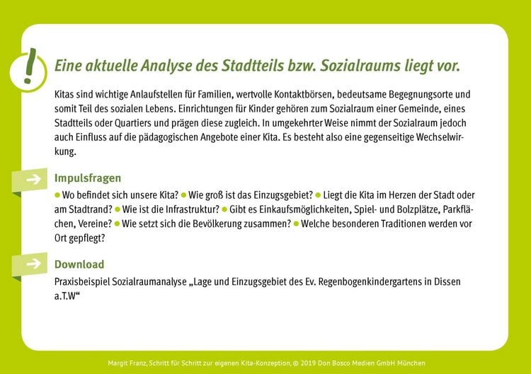 Produktbild: Schritt f&uuml;r Schritt zur eigenen Kita-Konzeption
