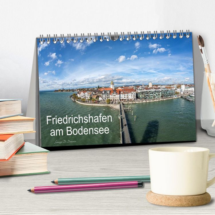 Produktbild: Friedrichshafen am Bodensee (Tischkalender 2026 DIN A5 quer), CALVENDO Monatskalender