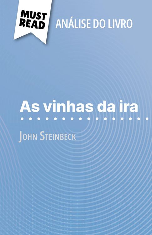 Produktbild: As vinhas da ira de John Steinbeck (An&aacute;lise do livro)