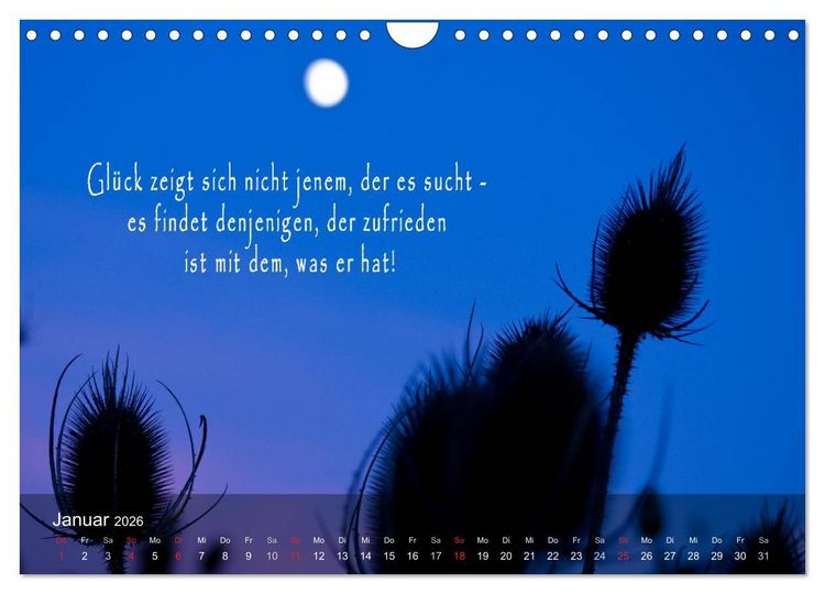 Produktbild: wundersch&ouml;ne Lichtmomente (Wandkalender 2026 DIN A4 quer), CALVENDO Monatskalender