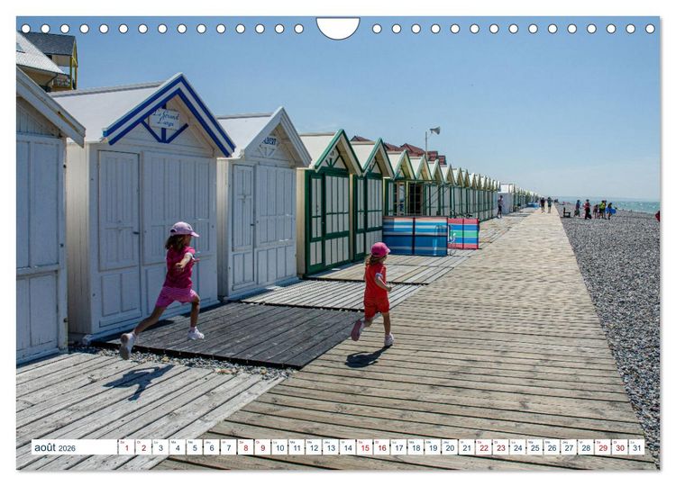 Produktbild: La c&ocirc;te picarde Le long des falaises (Calendrier mural 2026 DIN A4 vertical), CALVENDO calendrier mensuel