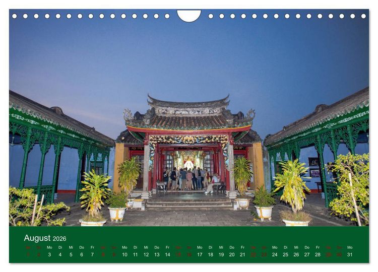 Produktbild: Eindr&uuml;cke von VIETNAM 2026 by Till Br&uuml;hne 2026 (Wandkalender 2026 DIN A4 quer), CALVENDO Monatskalender