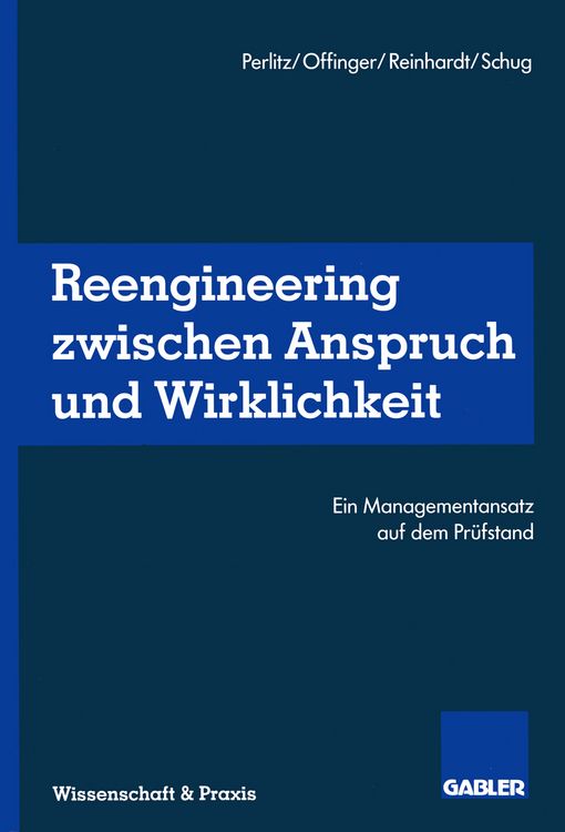 Produktbild: Reengineering Zwischen Anspruch und Wirklichkeit