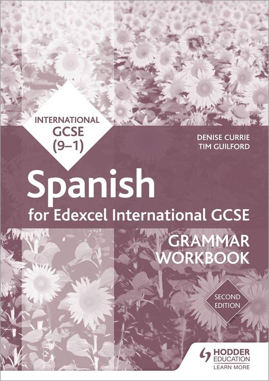 Produktbild: Edexcel International GCSE Spanish Grammar Workbook Second Edition