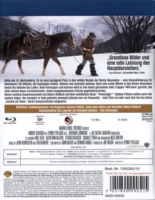 Produktbild: Jeremiah Johnson
